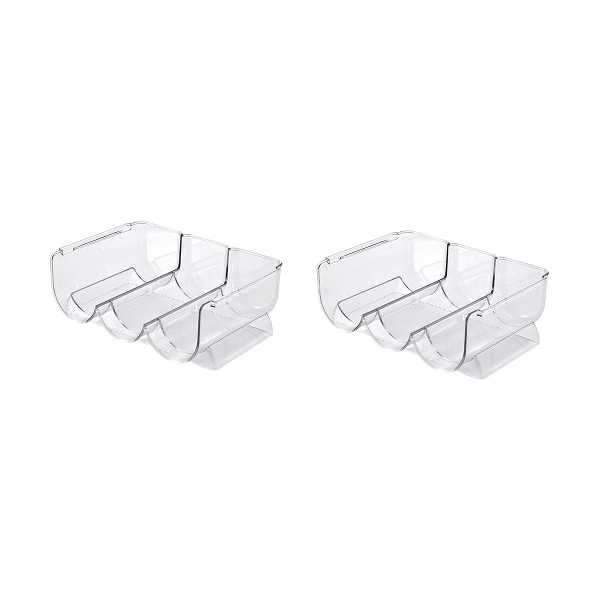 2 Pack Container Organizer Holder, Kitchen Pantry, Refrigerator Tissue