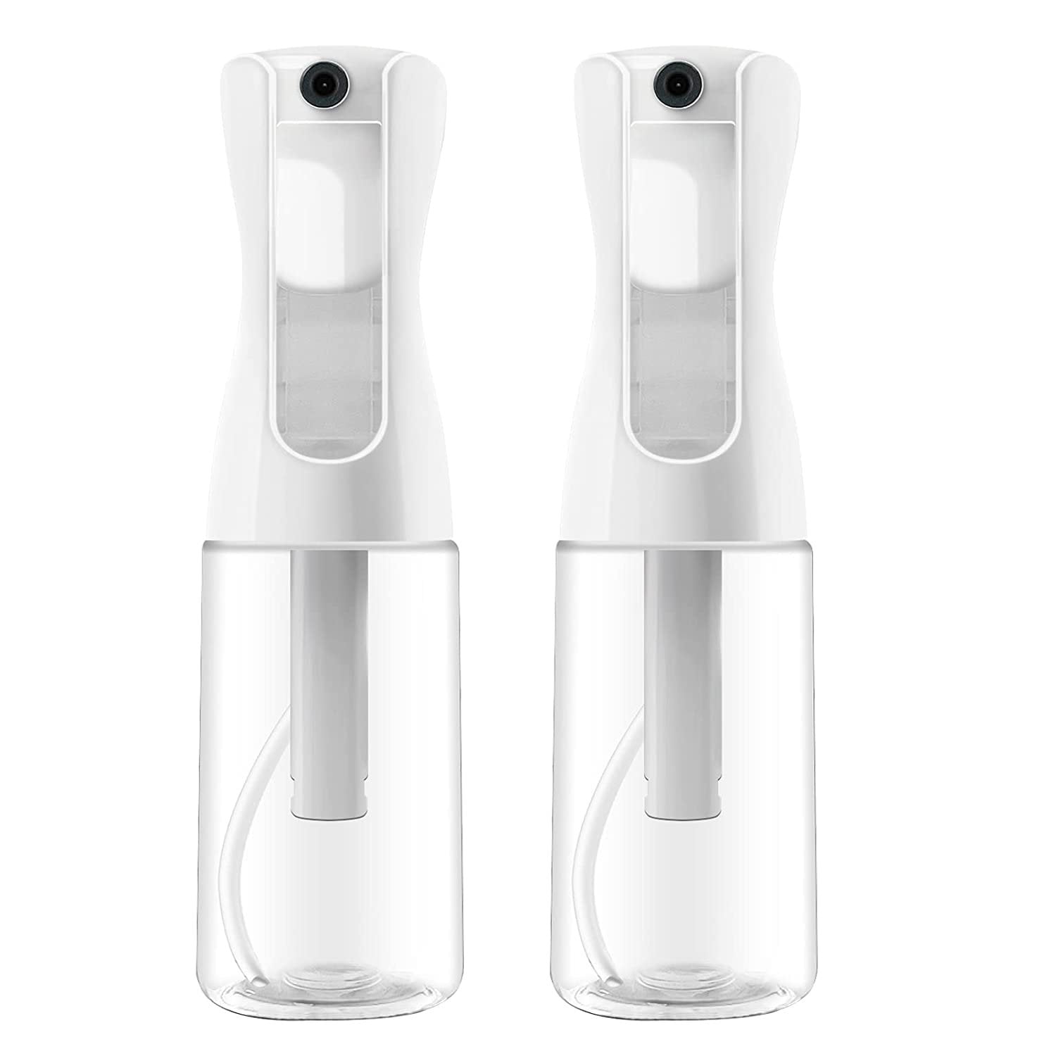 DilaBee Set 4 Bottiglie Spray Vuote 240 Ml – Colorate (Rosso, Viola, Blu, Giallo), Senza BPA, 3 Impostazioni Ugello