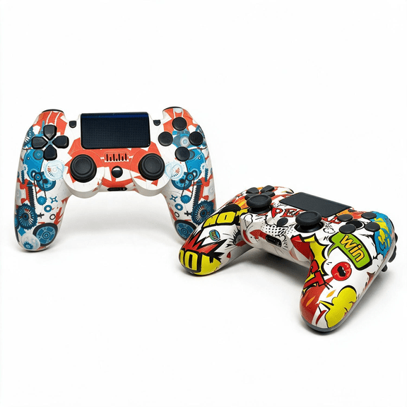 2 Pack Controller P4,Wireless Controller for P4.,Controller Compatible with P4/P4 Slim/P4 Pro/PC