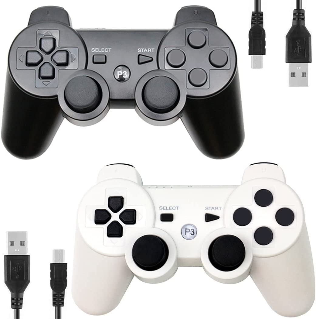 2 Pack Controllers for PS3 ,Wireless Playstation 3 Gaming Controller