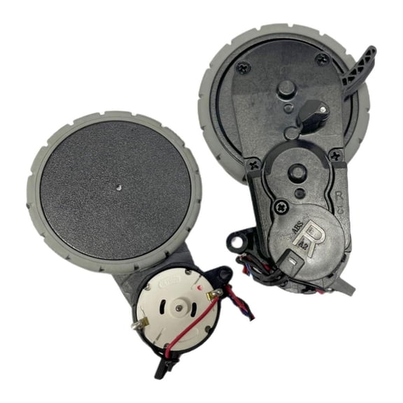 2 Pack Convenient Drive Wheel Set Replacement Caster Plastic LongLasting Wheels