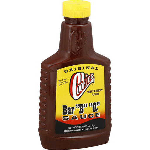( 2 Pack ) Cookies Bar B Q Sauce, Original, Sweet & Smoky 26 Oz