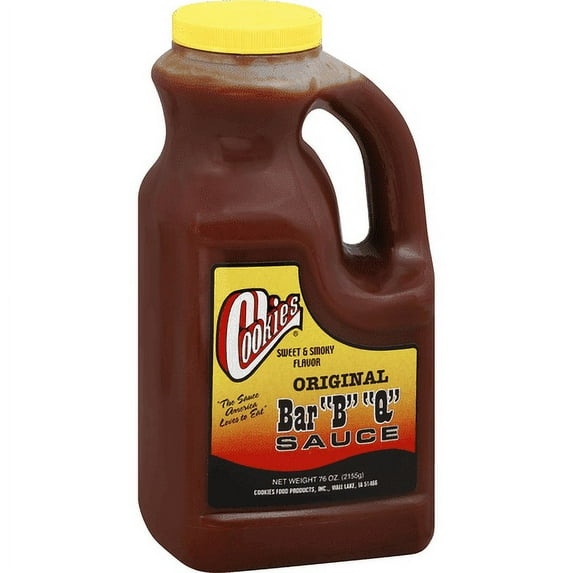 ( 2 Pack ) Cookies Food Products Original BBQ Barbeque Sauce, 76 Oz