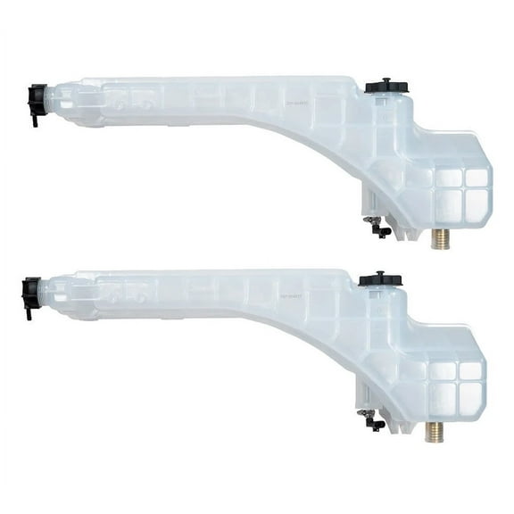 2 Pack Coolant Reservoir Tank w/ Cap and Sensor Fits 2008 -2017 Models VNL, VHD and Mack CHU, CXN, Pinnacle Truck Engines Replaces 22061290, 603-5505, 6035505