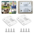 2 Pack Cooler Replacement Plastic Hinges With 8 Screws