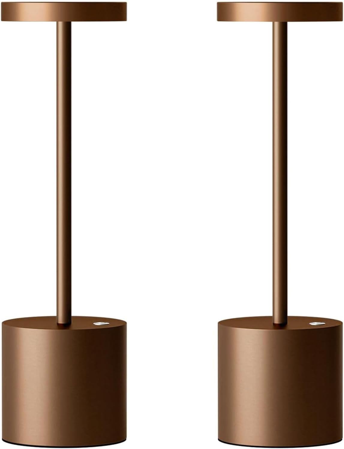 2 Pack Cordless Table Lamp Rechargeable,5000mAh Battery Powered Table