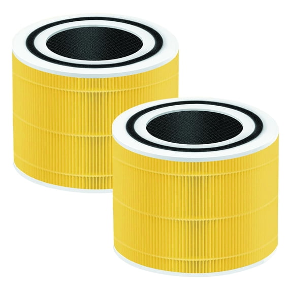 2 Pack Core 300 True Hepa Replacement Filter For LEVOIT Core 300 and Core 300S Air Purifier, 3-in-1 Core 300 Pet Allergy Filter Efficiency Activated Carbon Filtration System, Core 300-RF-PA