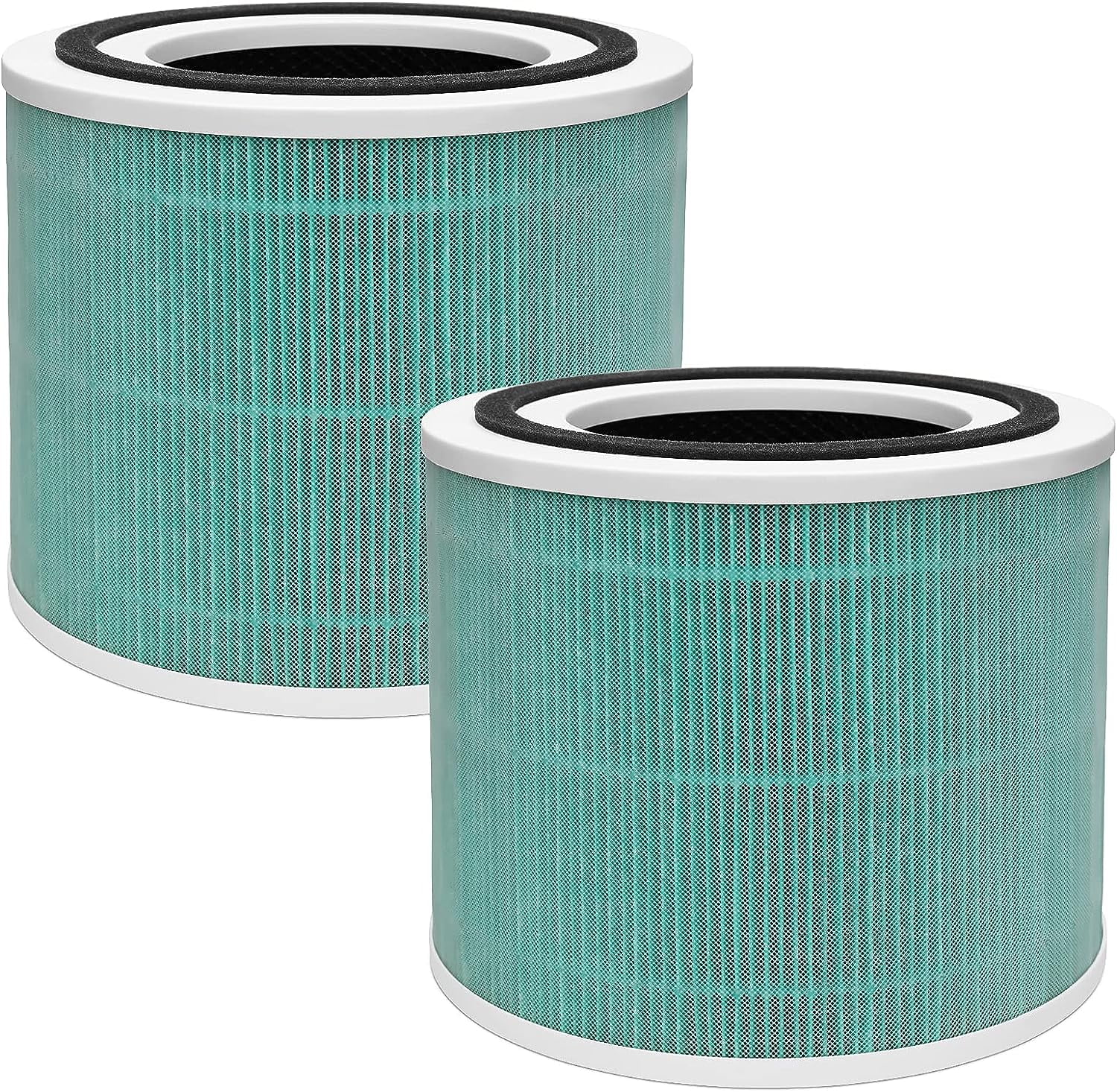 H13 True HEPA Replacement Filter, Compatible Levoit LV-H132 Air Purifier  2-Pack