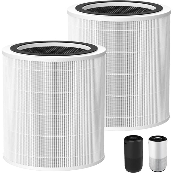 2 Pack Core 400S Replacement Filter for LEVOIT Core 400S Air Purifier