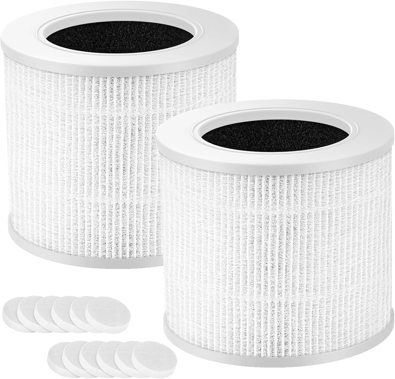 2 Pack Core Mini Filter H13 True HEPA Filters for LEVOIT Core Mini Core ...