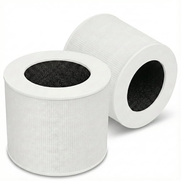 2-Pack Core Mini Replacement Filter for Levoit Core Mini-RF Air Purifiers, 3-in-1 True HEPA Core Mini-RF Filter, High-Efficiency Activated Carbon, Replace Core Mini-RF