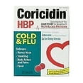 thumbnail image 1 of 2 Pack - Coricidin HBP Cold - Flu Tablets, 20 Each, 1 of 6