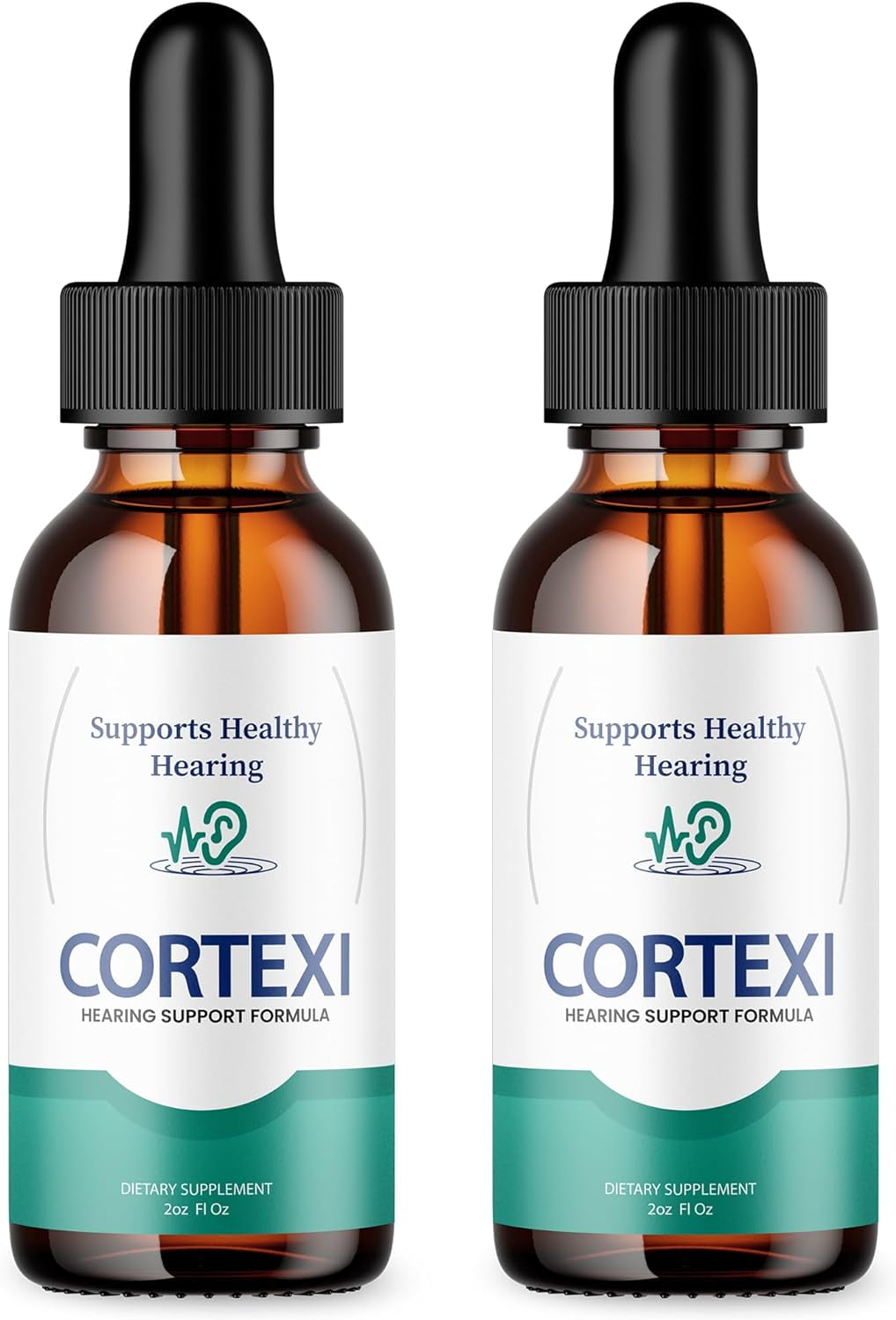 (2 Pack) Cortexi Ear Drops Cortexi Tinnitus Treatment Cortexi Hearing