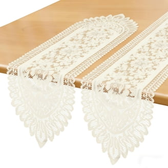 knee length dresses for ladies Vintage Hand Embroidered Table Runner Dresser Scarf Floral Leaves Croc –  Avid Vintage main image 0