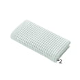 thumbnail image 1 of 2-Pack Cotton Waffle Weave Towels – Soft, Absorbent, Quick-Drying Hand Towels for Bathroom, Kitchen & Home Use, Fiber-Free and Easy to Care For, 1 of 6