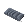 thumbnail image 1 of 2-Pack Cotton Waffle Weave Towels – Soft, Absorbent, Quick-Drying Hand Towels for Bathroom, Kitchen & Home Use, Fiber-Free and Easy to Care For, 1 of 6