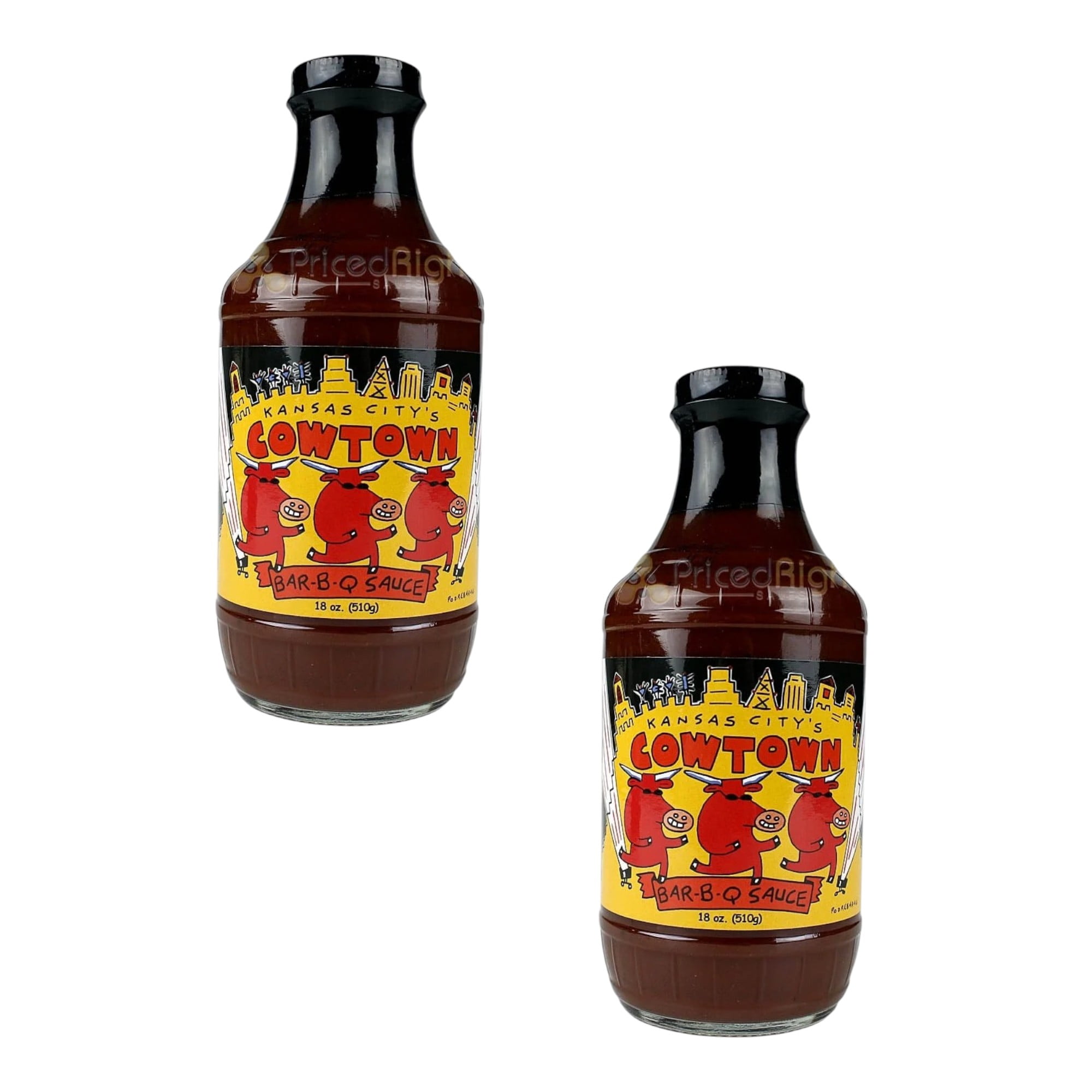 ( 2 Pack ) Cowtown Original BBQ Sauce, 18 Oz