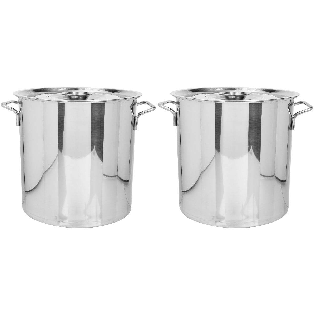 2 Pack Crayfish Boiler Seafood Cooking Pot Stainless Steel Soup Pots