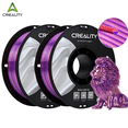 thumbnail image 1 of 2 Pack Creality Silk PLA Filament 3D Printer Filament 1.75mm Dimensional Accuracy +/- 0.03 mm 2.2lbs-Purple, 1 of 9