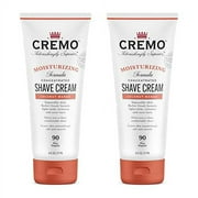 2 Pack - Cremo Moisturizing Shave Cream Coconut Mango For Women 6 oz