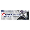 thumbnail image 1 of (2 Pack) Crest 3D White Brilliance Charcoal Teeth Whitening Toothpaste, 4.6 oz, 1 of 7