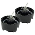 thumbnail image 1 of 2 Pack Cross Blade Replacement Part Compatible with Oster BLSTAV BLSTPB My Blend 250-Watt Blender, 1 of 5