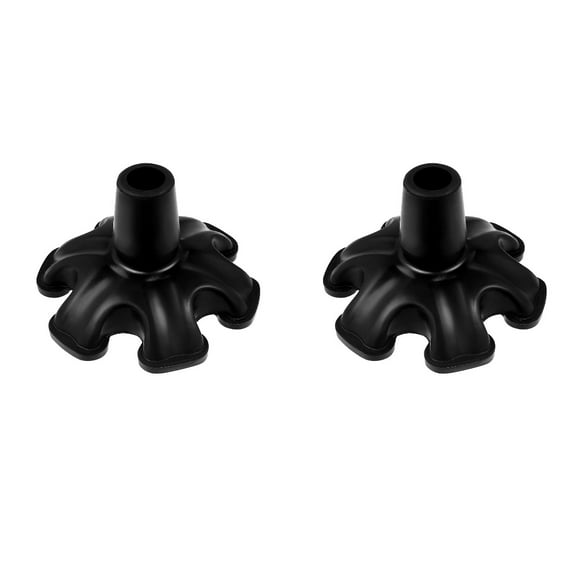 2 Pack Crutch Protector Flexible Walking Stick Elderly People Protective Cane Cover Walking Stick Pad