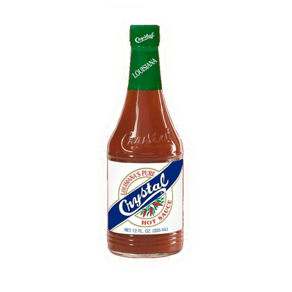 ( 2 Pack ) Crystal Louisiana's Pure Hot Sauce - 12 Fl Oz