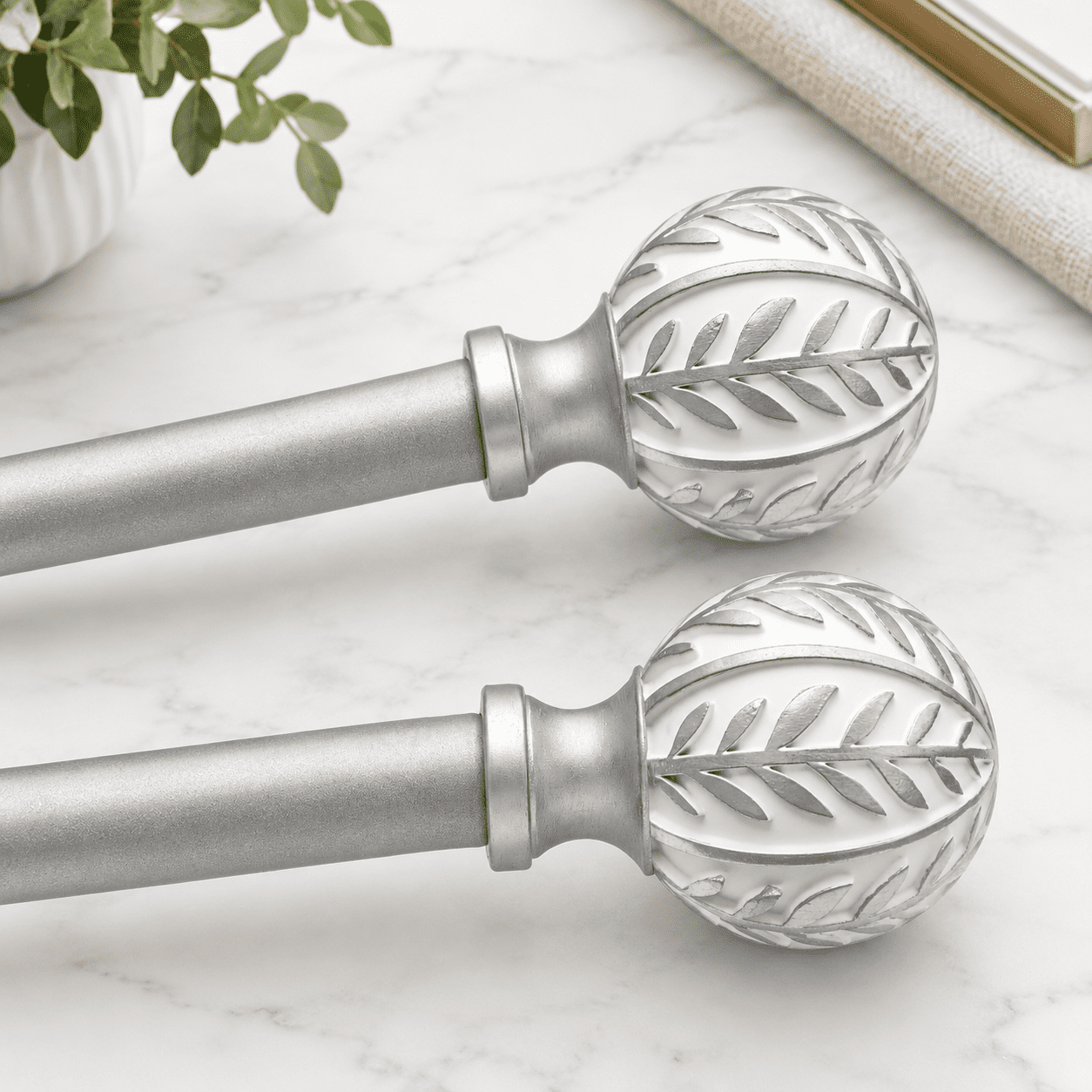 Window Grill Rods 2 Pack Curtain Rods For Windows 28 To 48 Inch 1