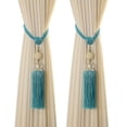 thumbnail image 1 of 2 Pack Curtain Tiebacks with Tassel, Outdoor Decorative Curtain Holdback, Modern Rope Window Curtain Ties Backs Draperies Holder for Office Home Window Decoration, 1 of 7