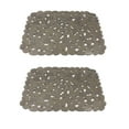 thumbnail image 1 of 2 Pack Cushioning Sink Accessories Soft PVC Mats Sink Net Dish Drying Mat for Drying Dishes and Avoiding Scratches, 1 of 9