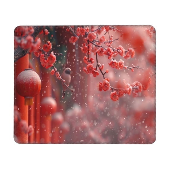 Heluo.Zu 2 Pack Anime small mouse pad 9.5"x7.9",Square Cute Rubber Desk Mat