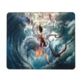 thumbnail image 1 of Heluo.Zu 2 Pack Anime small mouse pad 9.5"x7.9",Square Cute Rubber Desk Mat, 1 of 8