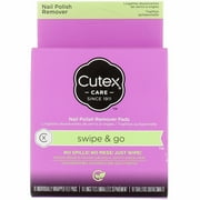2 Pack - Cutex CUTEX REMOV NR SWIPE&GO PADS 10 ct