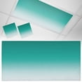 thumbnail image 1 of 2 Pack Cyan Turquoise Fluorescent Light Covers for Ceiling Lights Gradient Magnetic Ceiling Light Covers Overhead Light Filters for Office Classroom Home, 1 of 9