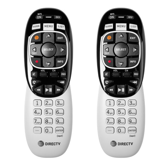 2 Pack - DIRECTV Compatible RC73 IR/RF New Universal Remote Control