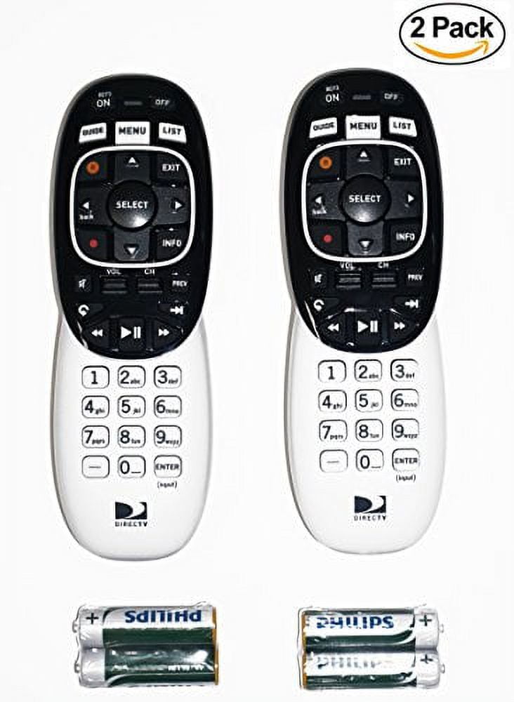 2 Pack DIRECTV RC73 IR/RF Remote Control