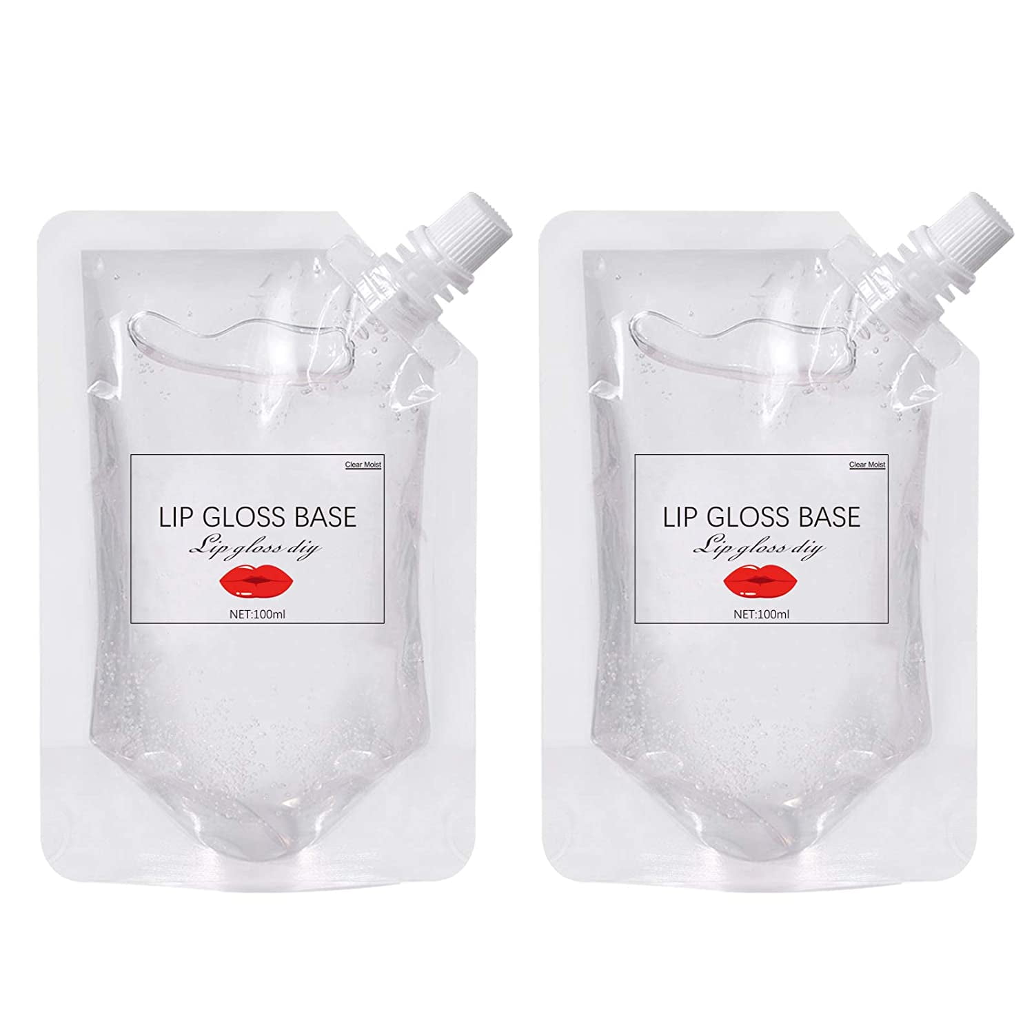  Lipstick Base Material, Matte Lipstick DIY Material, lip gloss  base liquid pigment for lip gloss Non-Stick Lipstick Primer Lip Gloss Base  DIY Handmade Lip Balms for Making Lipsticks, Soaps 