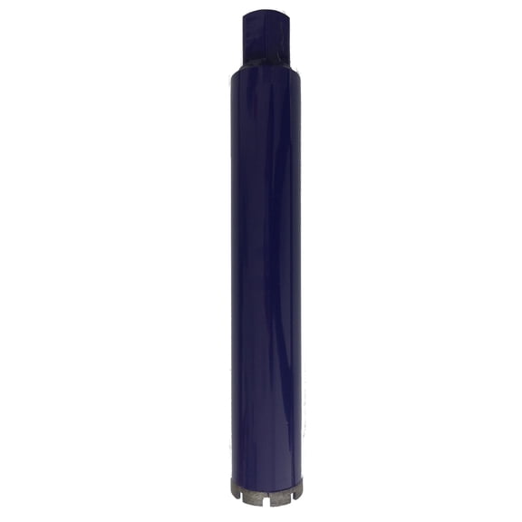 2-Pack DPT 2 Inch Wet Diamond Core Drill Bit Hole Saw for Concrete and Asphalt, 2" Diameter x 16" Length