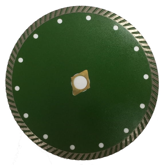 2-Pack DPT 7" Diamond Blade Turbo for Cutting Granite, Stone, Marble, Masonry,Concrete