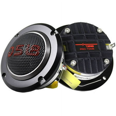 2 Pack DS18 Super Bullet Tweeter 400 Watts Max 4 Ohm Neo Magnet PRO-TWN5 1.5" VC