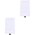 thumbnail image 1 of 2 Pack Daily Grocery Planner Shopping Memo Pads Refrigerator Magnetic Notepad List Student, 1 of 8