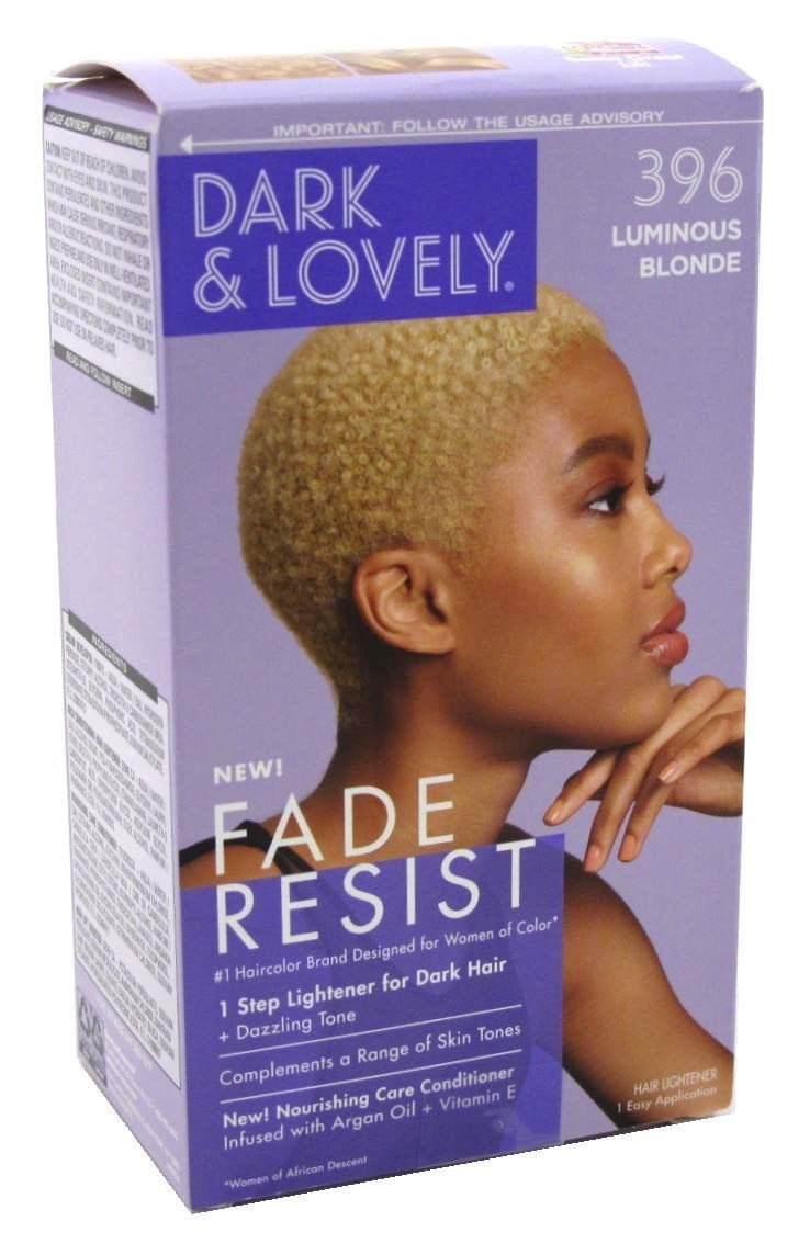 2 Pack Dark & Lovely Color #396 Luminous Blonde