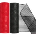 thumbnail image 1 of 2 Pack Deco Mesh 10 Inch x 30 Feet Decor Mesh Ribbon with Metallic Foil Deco Mesh Wreath Supplies Ribbon Mesh Roll for Spring Wreaths, Craft, Party Decoration, 1 of 7