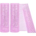 thumbnail image 1 of 2 Pack Deco Mesh 10 Inch x 30 Feet Decor Mesh Ribbon with Metallic Foil Deco Mesh Wreath Supplies Ribbon Mesh Roll for Spring Wreaths, Craft, Party Decoration, 1 of 7