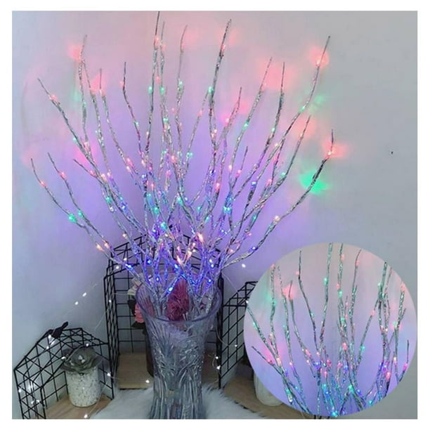 Decorative twig lights top