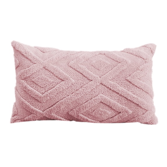 2 Pack Decorative Pillow Cover 20x12 Inch - One Sided Pattern Cushion Cover for Sofa, Living Room, Bedroom, Soft Polyester Throw Pillow Case, Quirky Design Home Decor, Solid Color Options