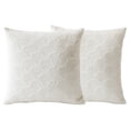 thumbnail image 1 of 2-Pack Decorative Throw Pillow Covers for Couch and Bed, Soft Embossed Texture Cushion Covers with Hidden Zipper, Modern Accent Home Decor for Living Room and Bedroom, 1 of 8