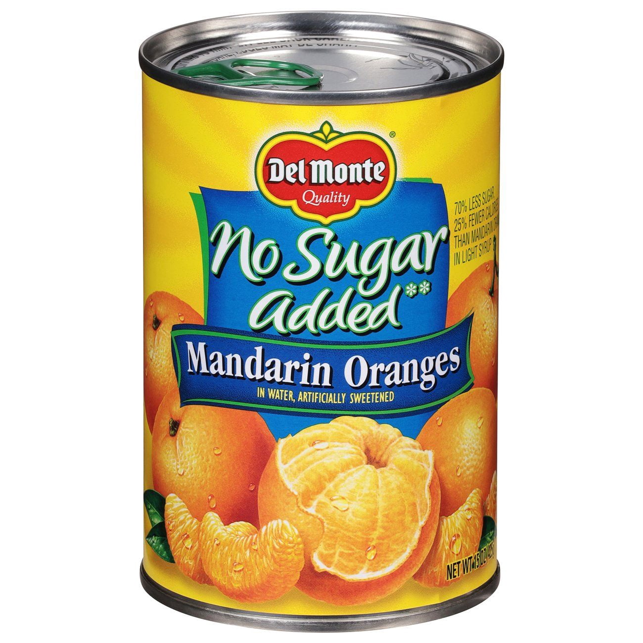2 Pack - Del Monte No Sugar Added Mandarin Oranges in Water - 15 oz ...