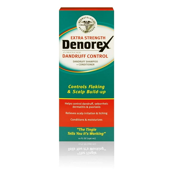 2 Pack - Denorex Extra Strength Dandruff Shampoo + Conditioner 10oz Each